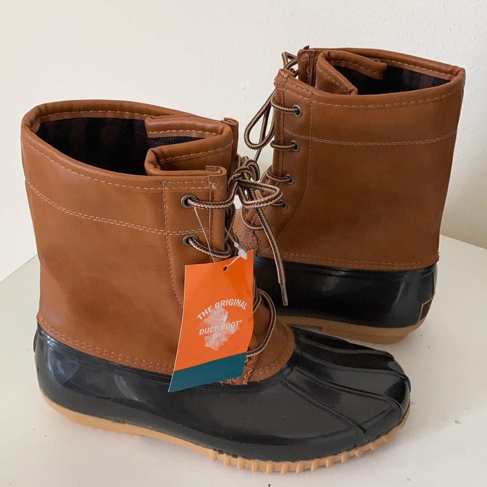 NWT Sporto Arianna Colorblock Rain Boots-Fits 7.5